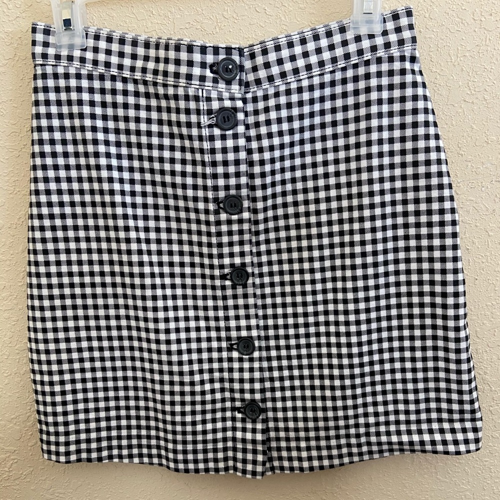 H&M checker print skirt!